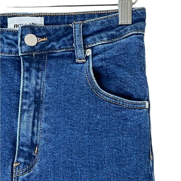 ROLLA’S | Eastcoast Ankle High rise skinny jeans dark wash denim size 27