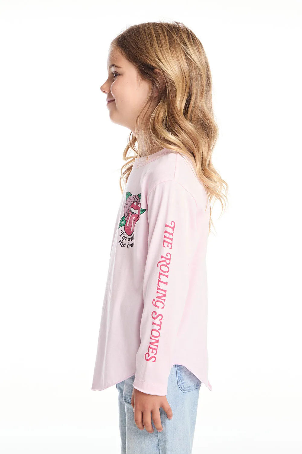 Rolling Stones I’m with the Band Girls Long Sleeve