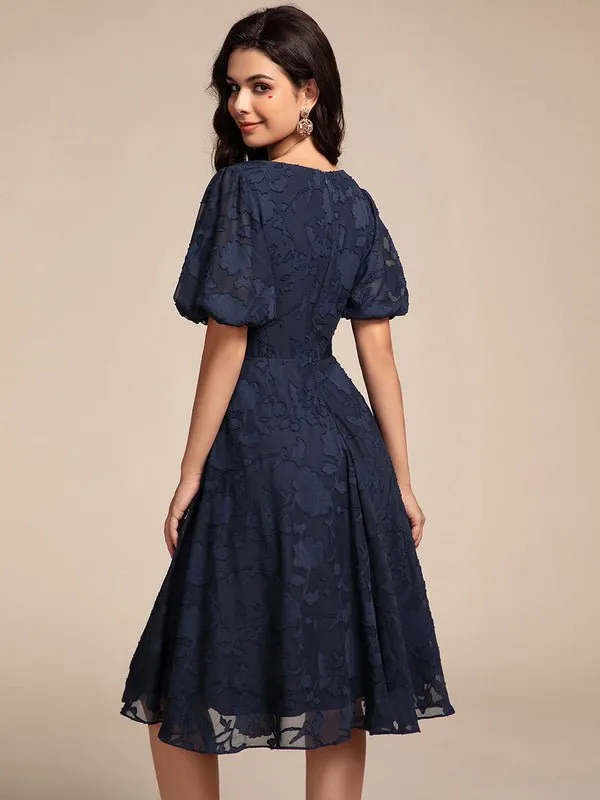 Roycebridal Jamine Mother of the bride/groom shorter navy dress Express NZ wide