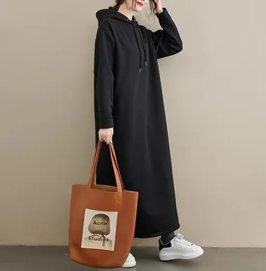 Ryza - Robe À Capuche Longue - Décontractée Et Confortable - Femmes