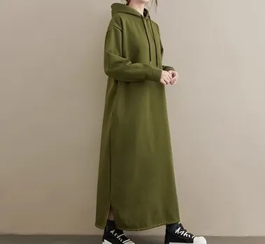 Ryza - Robe À Capuche Longue - Décontractée Et Confortable - Femmes