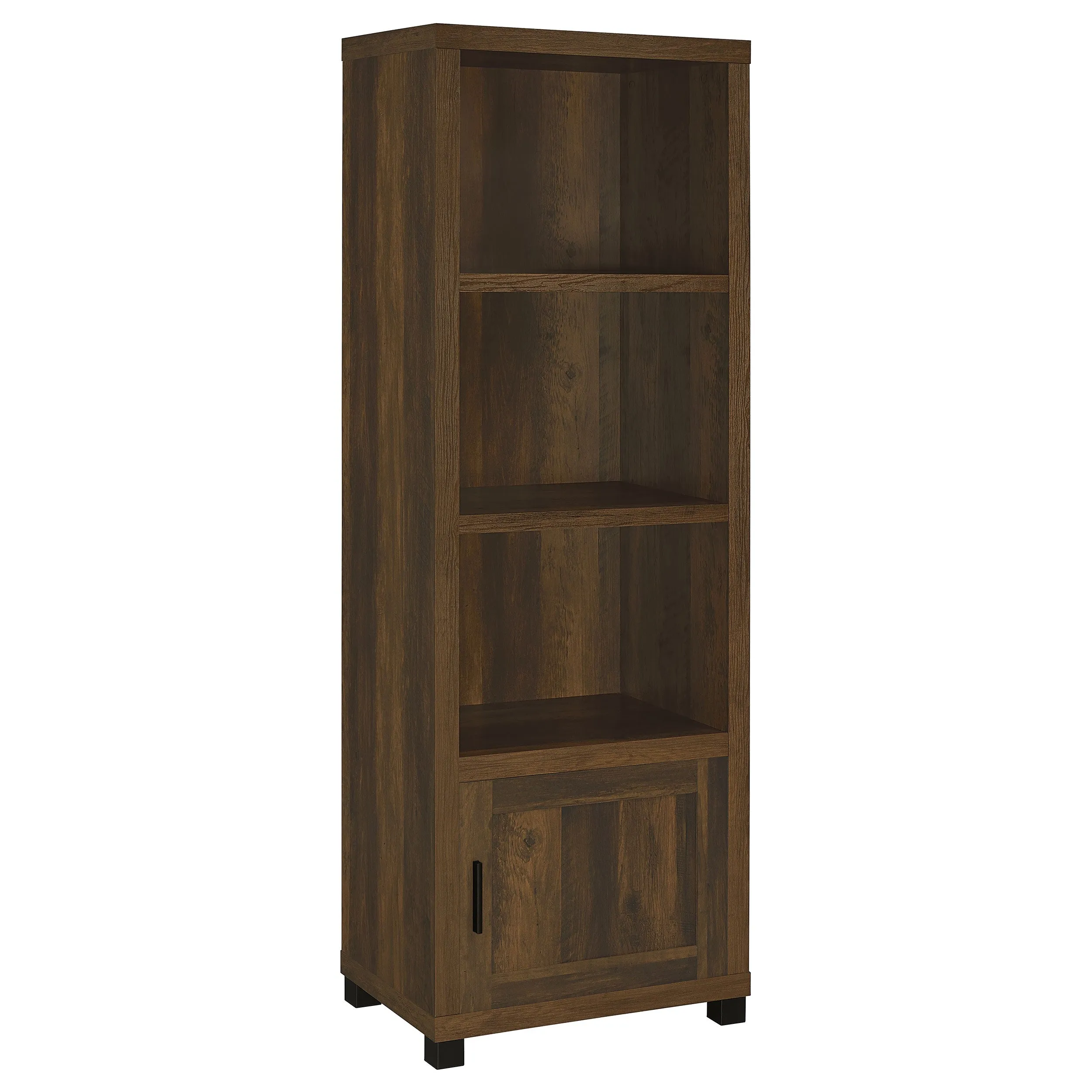 Sachin 3-piece 79" TV Entertainment Center Dark Pine