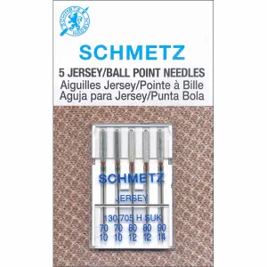 SCHMETZ 1727 Ballpoint Needles - assorted - 5 Pieces