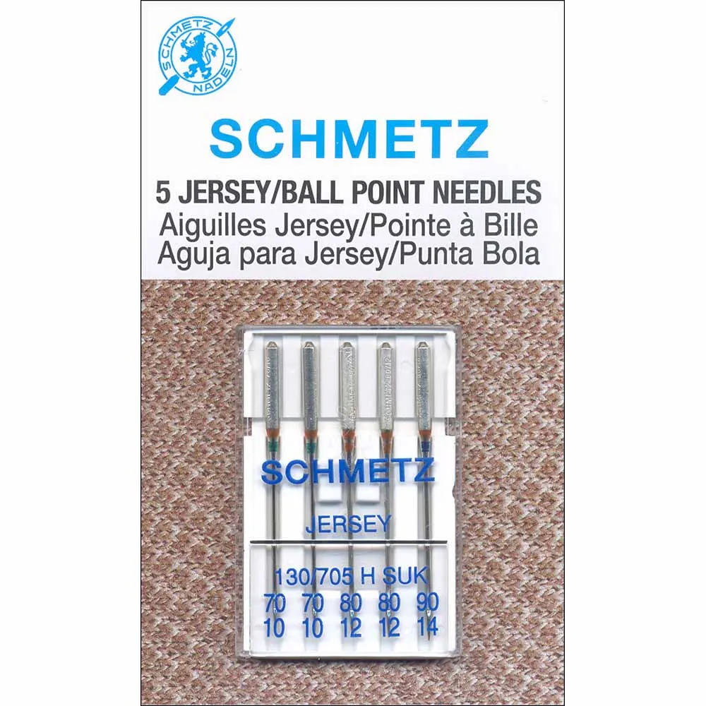 SCHMETZ 1727 Ballpoint Needles - assorted - 5 Pieces