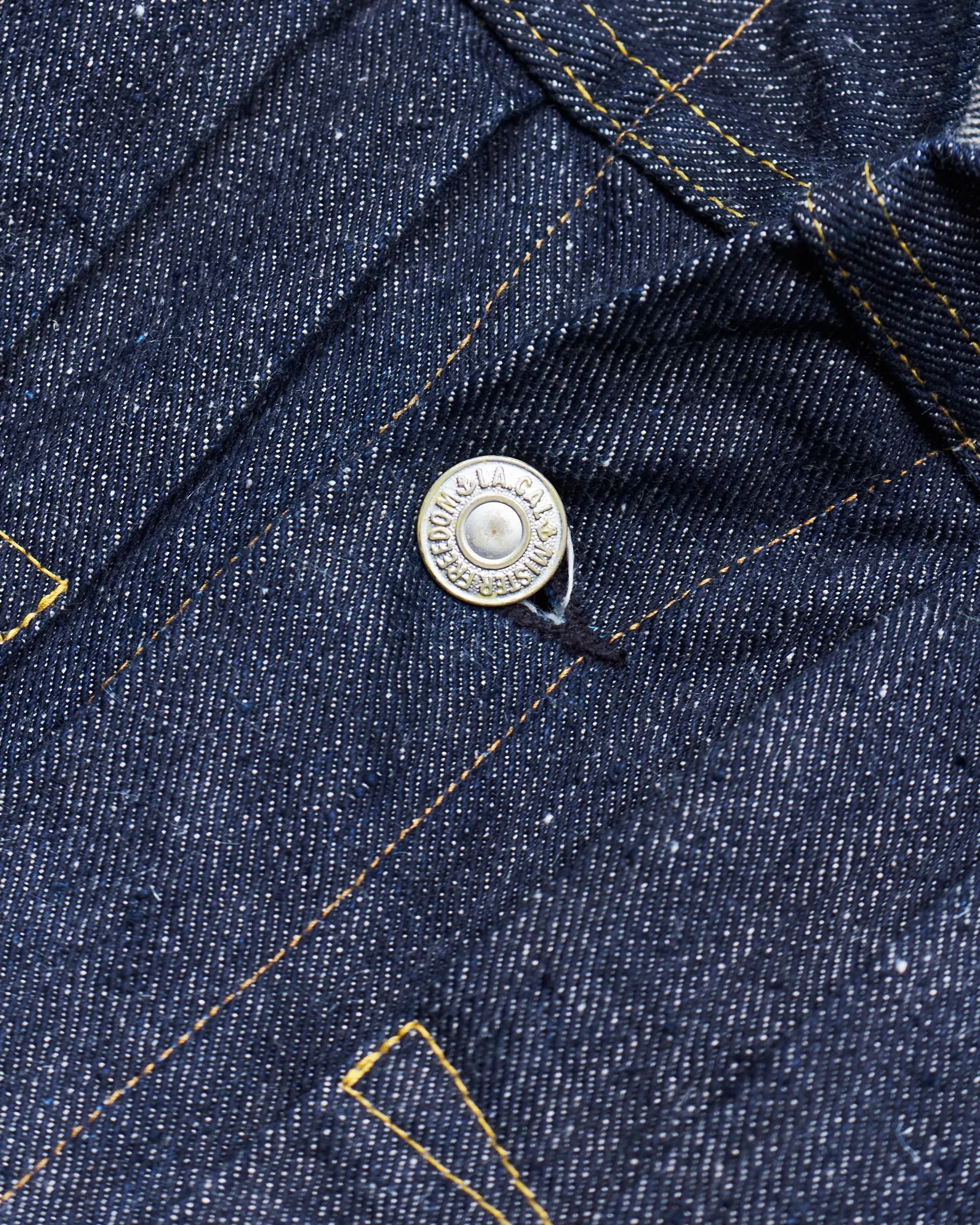 Second Hand Mister Freedom Ranch Blouse Denim Jacket Size 38