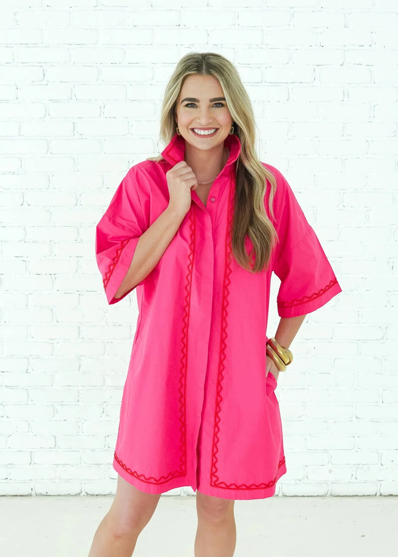 Shelby Hot Pink Dress