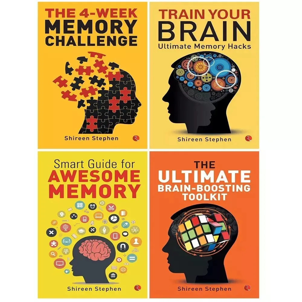 Shireen Stephen 4 Books Collections (The 4-Week Memory Challenge)