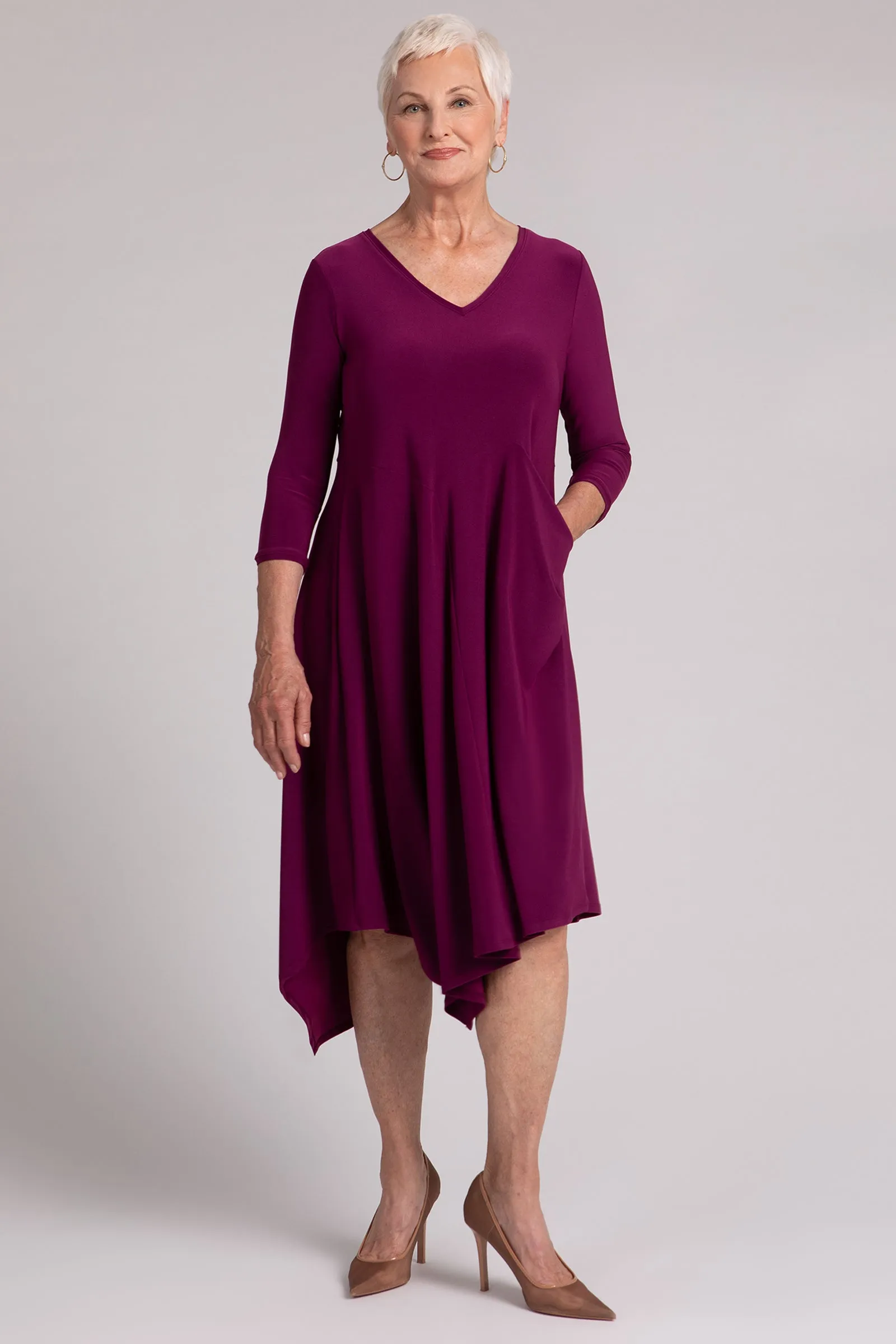 Slant Pocket Dress