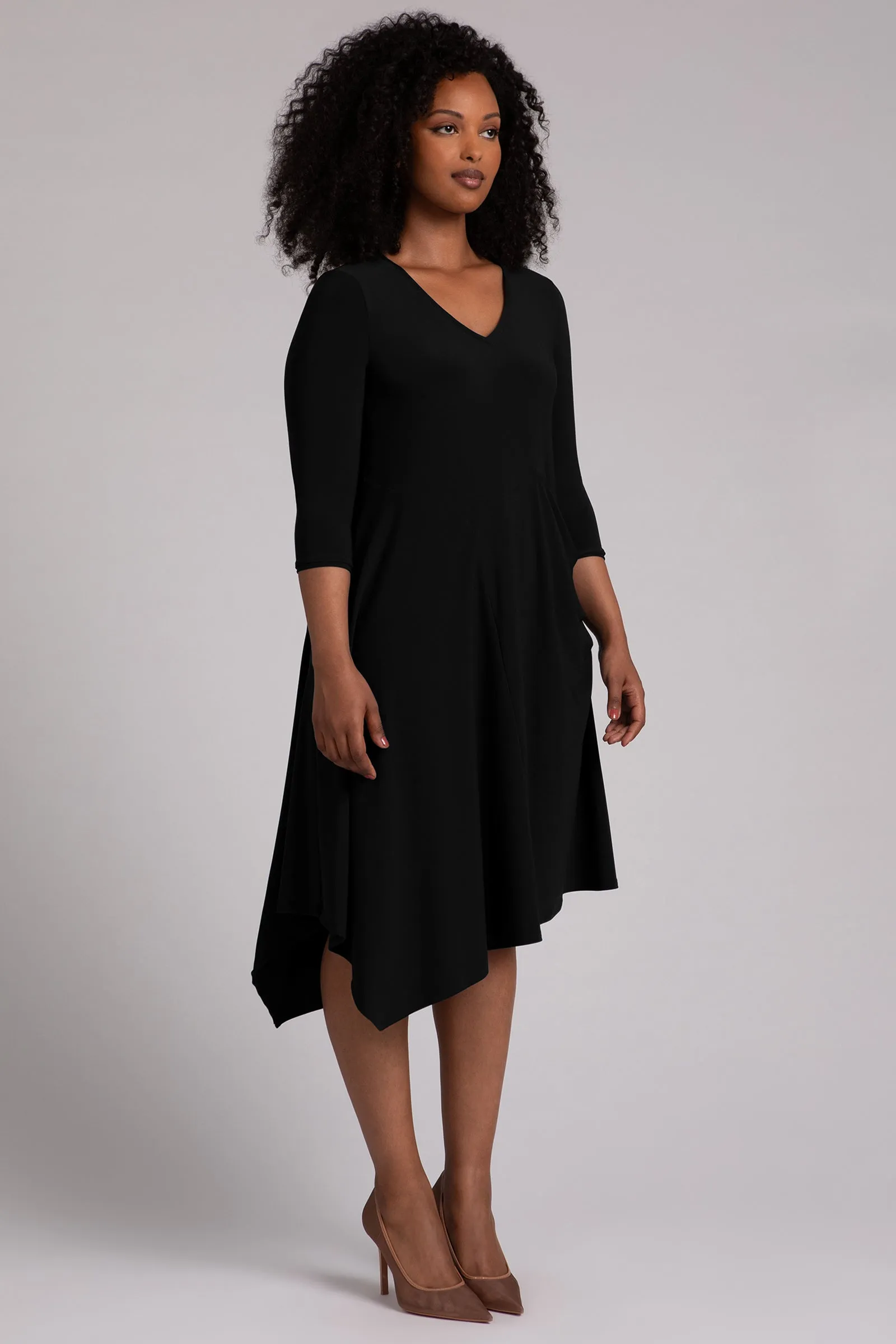 Slant Pocket Dress