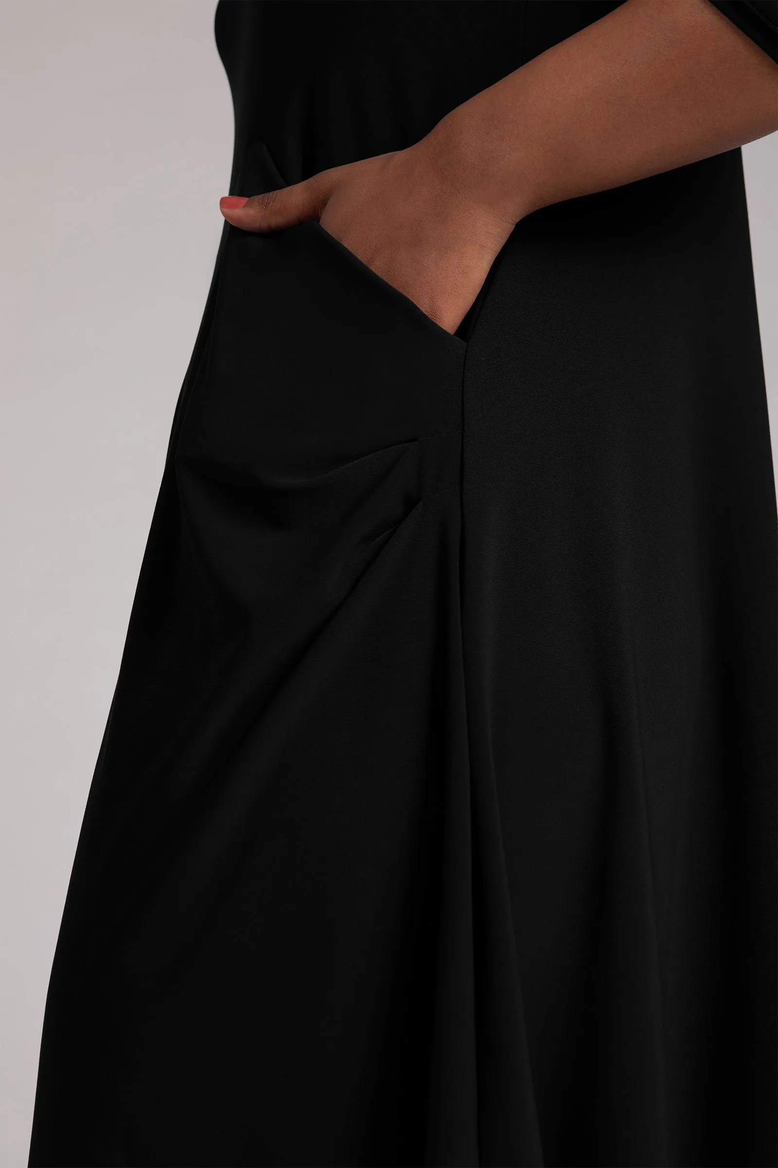 Slant Pocket Dress