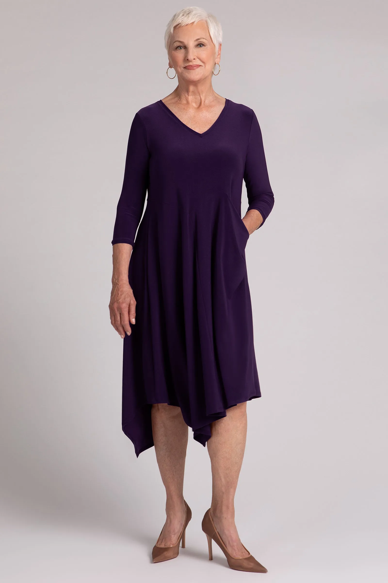 Slant Pocket Dress