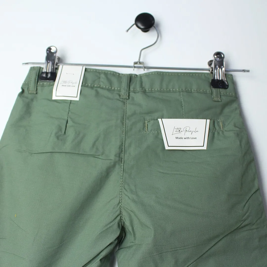 Smart Green Themed Summer Boys Short