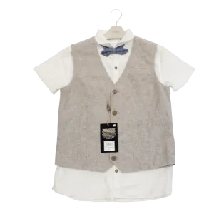 Smart Shirt and Waistcoat Set
