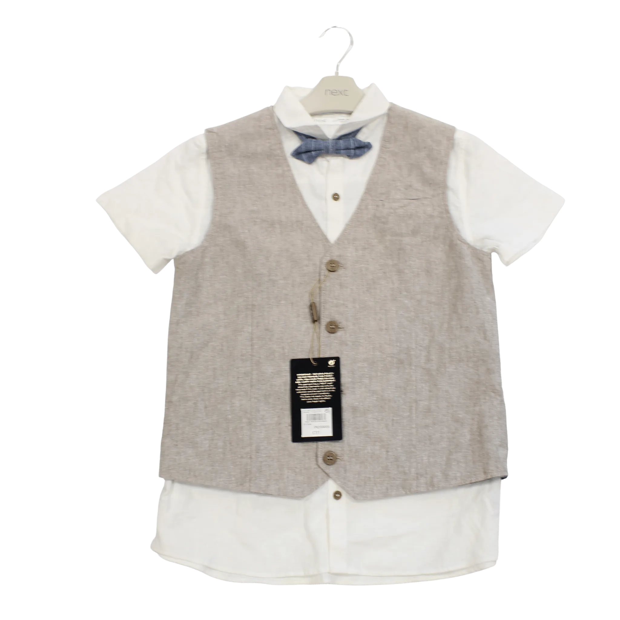 Smart Shirt and Waistcoat Set