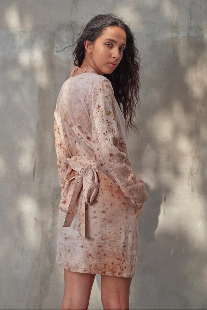 Splash Down Hemp Blazer Dress