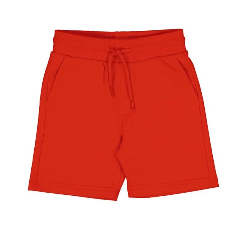 SS25 Mayoral - Navy Polo Shirt and Red Short Set
