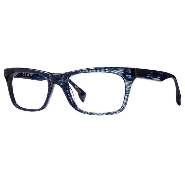 STATE Optical Archer | Prescription Eyeglasses | Denim Pixel