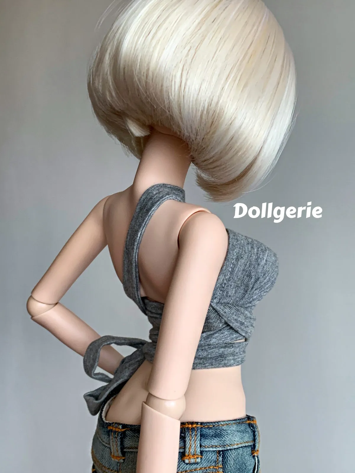 Strap Around Grey Top for SmartDoll / DDdy / SD13