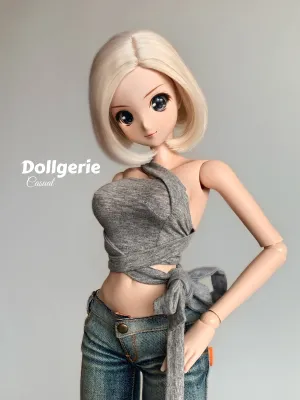 Strap Around Grey Top for SmartDoll / DDdy / SD13