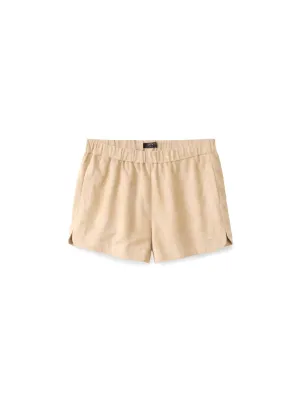 Suede shorts