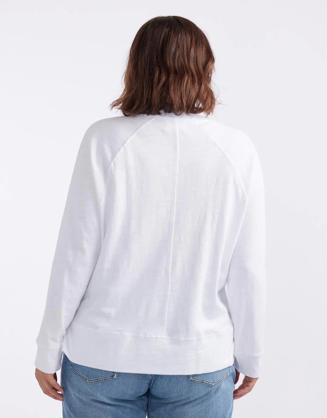 Sunset Throw On Top - White