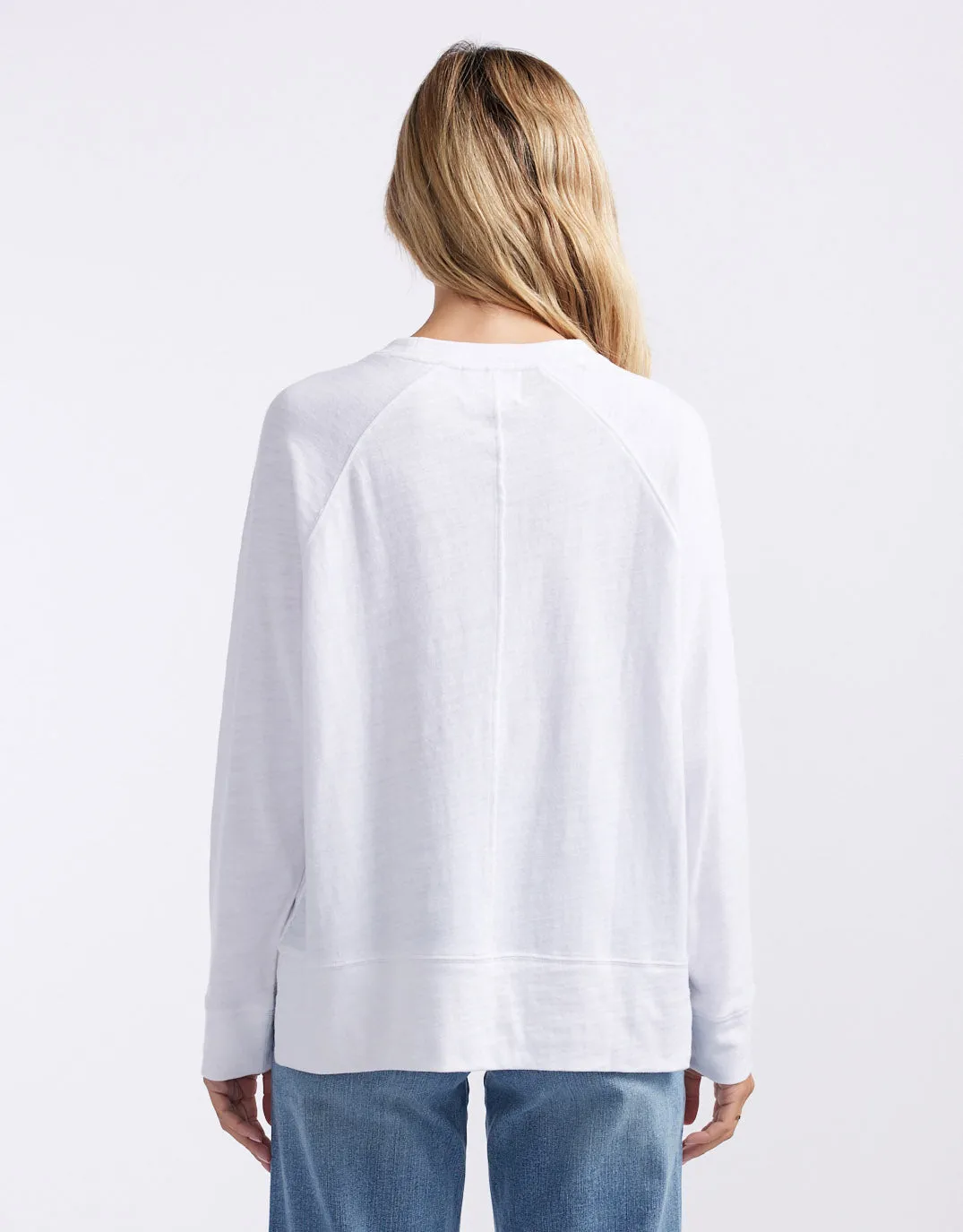 Sunset Throw On Top - White