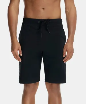 Super Combed Cotton Rich Shorts with StayFresh Treatment - Black