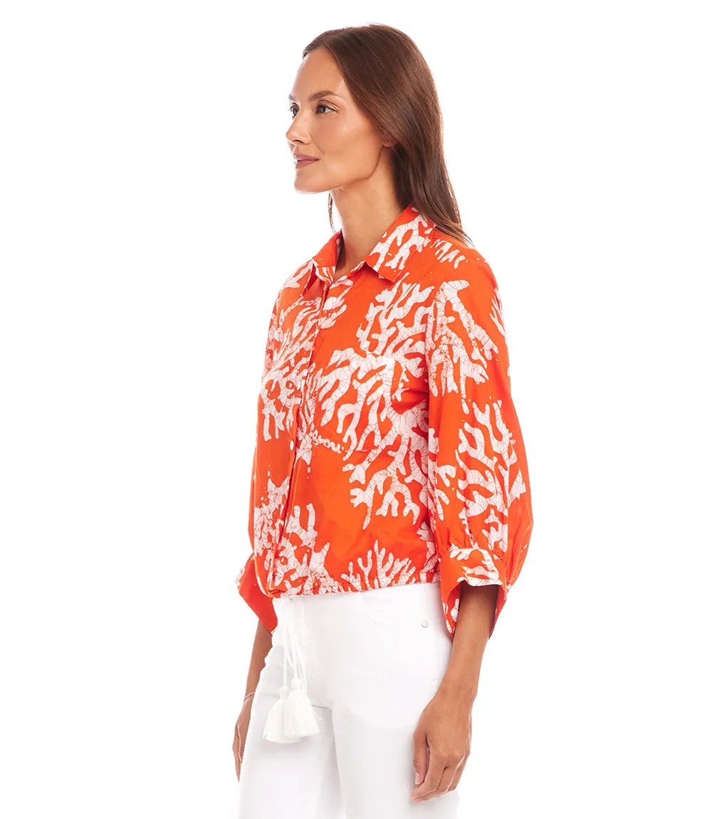 Tassel Tie Waist Top
