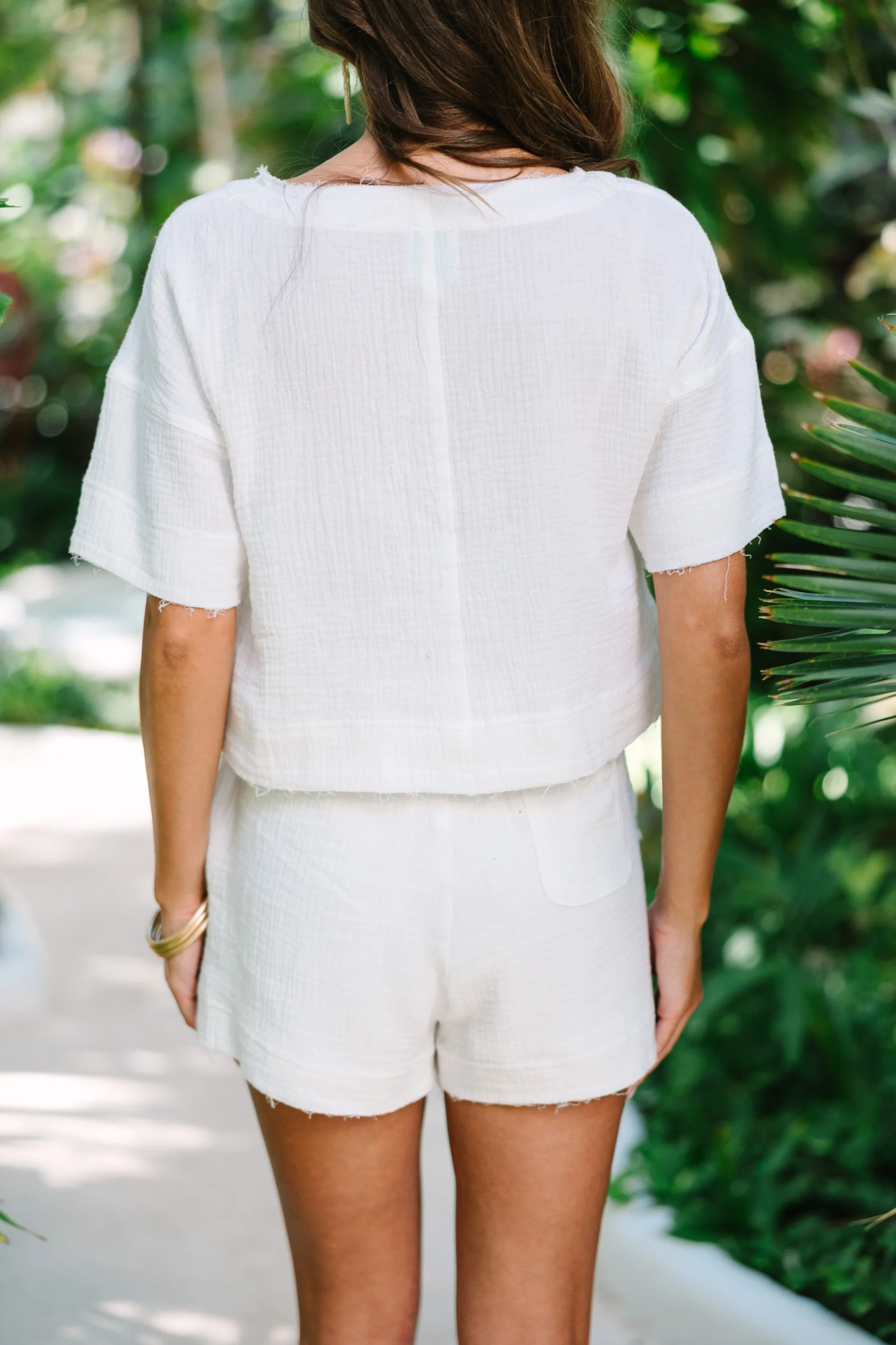 Tell You Everything Ivory White Gauze Set