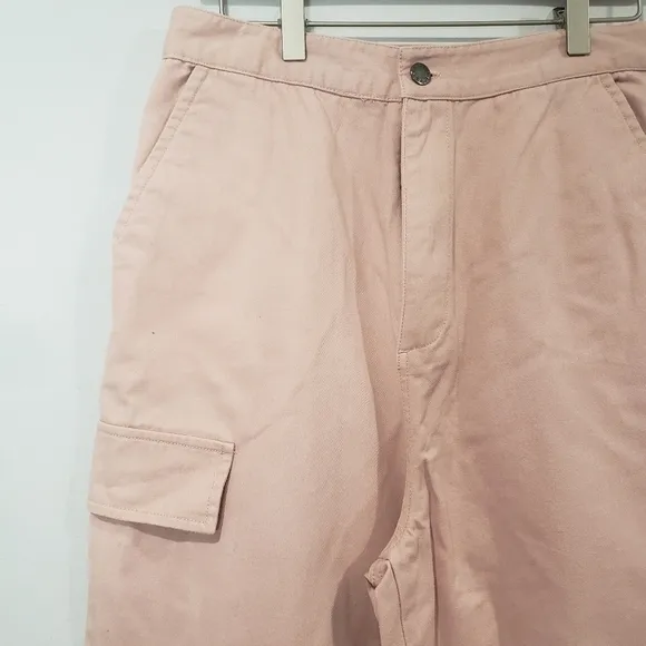 The Fifth Label high waisted baggy Soft Pants in pink Size US 10