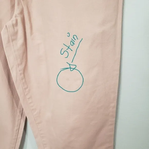 The Fifth Label high waisted baggy Soft Pants in pink Size US 10