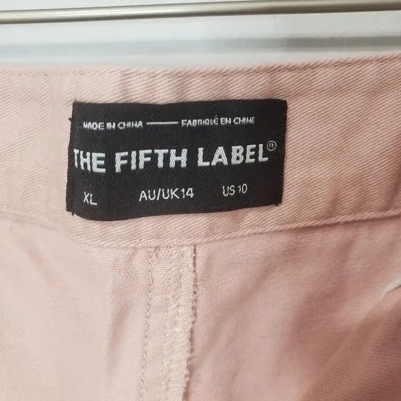 The Fifth Label high waisted baggy Soft Pants in pink Size US 10
