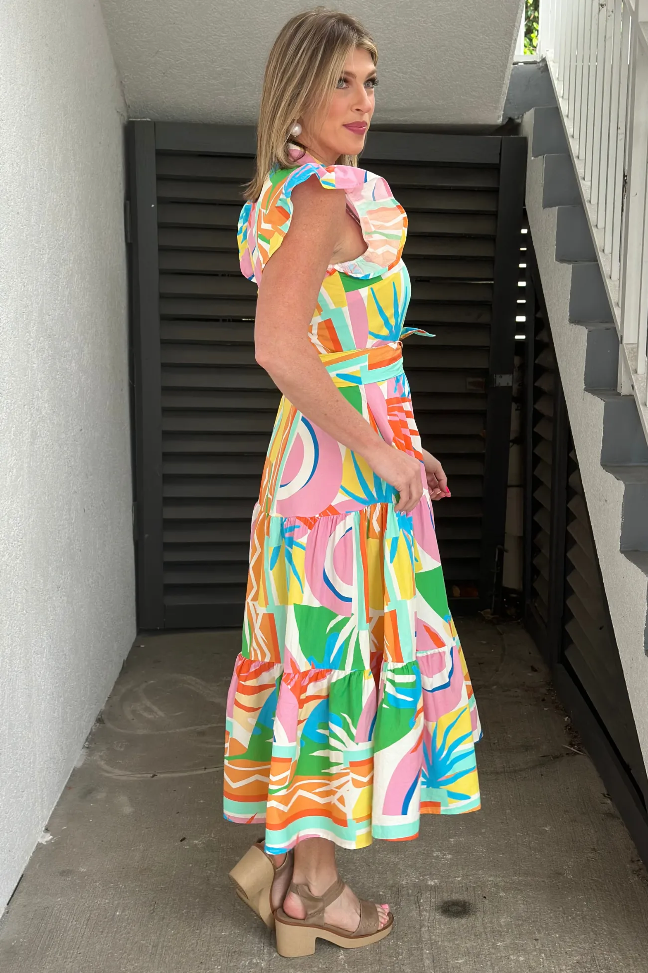 Too Much To Bear Midi Dress