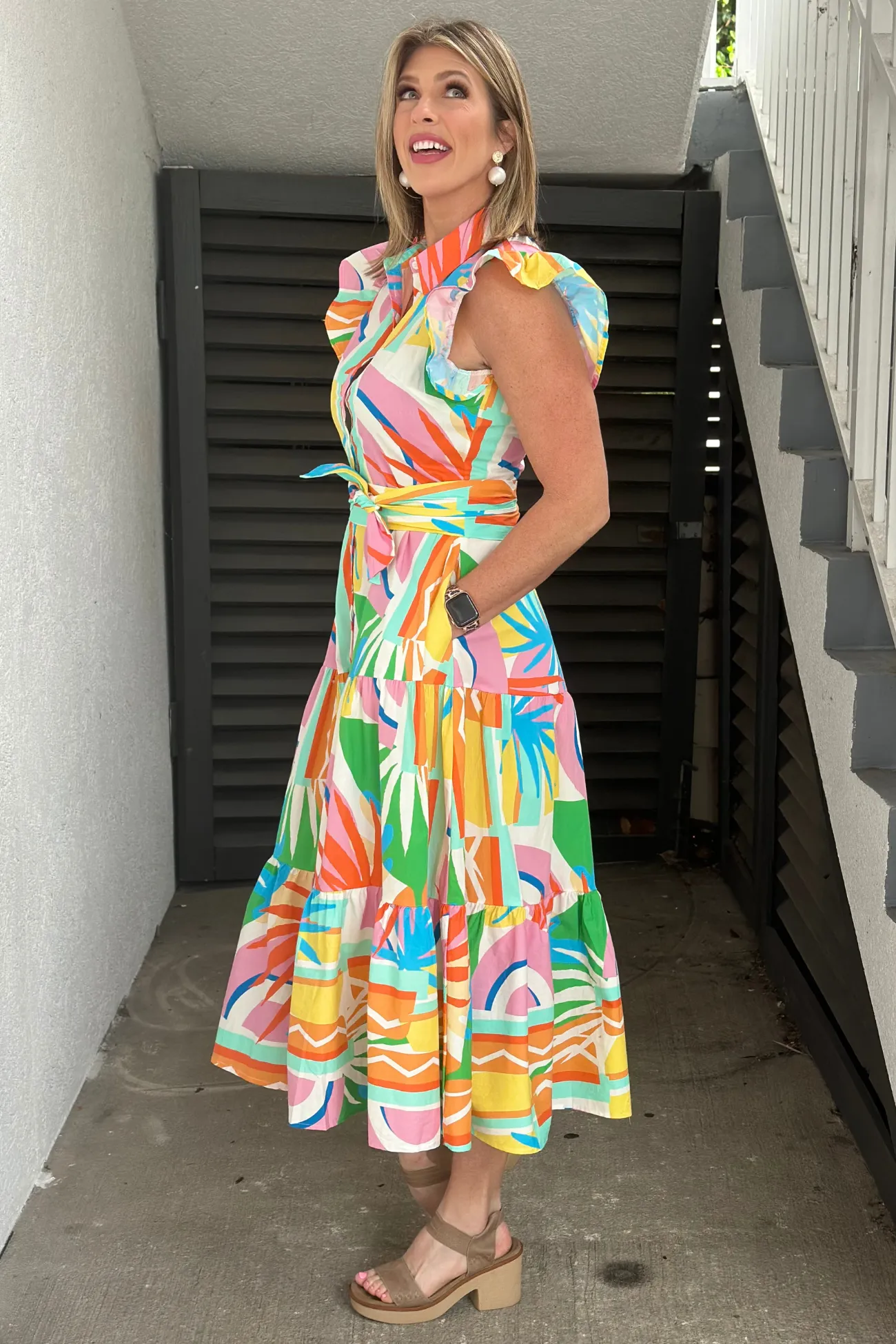 Too Much To Bear Midi Dress