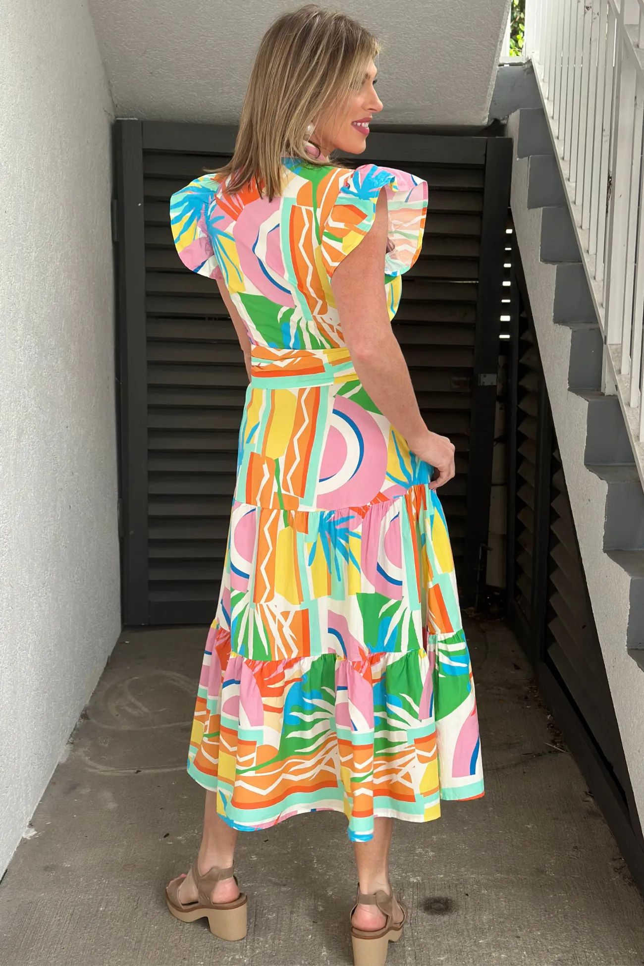 Too Much To Bear Midi Dress