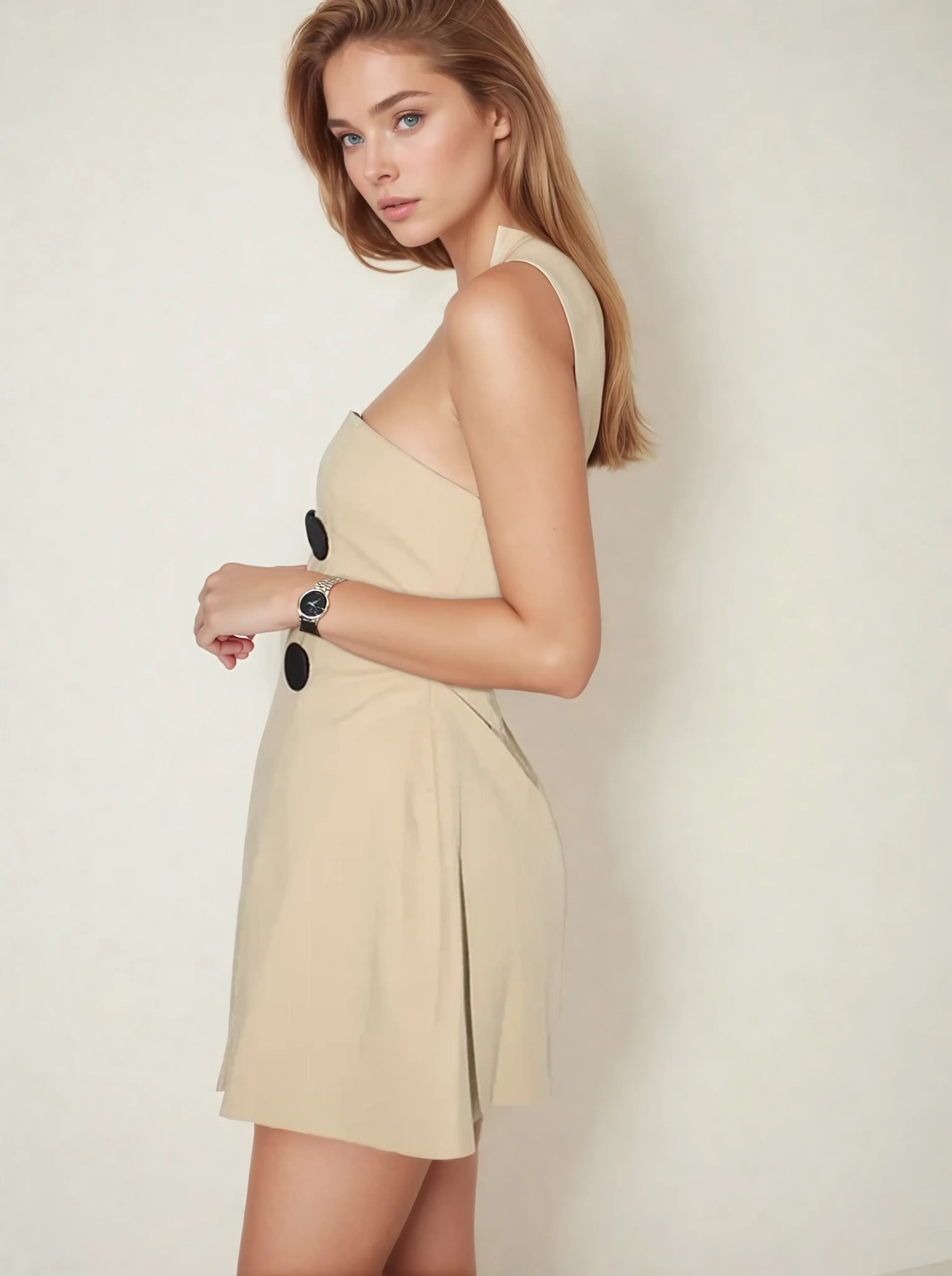 Trench Mini Dress