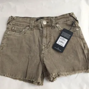 True Religion Brand Jeans Maisie High Rise Shorts Brindle NWT $129