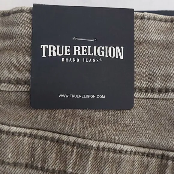 True Religion Brand Jeans Maisie High Rise Shorts Brindle NWT $129