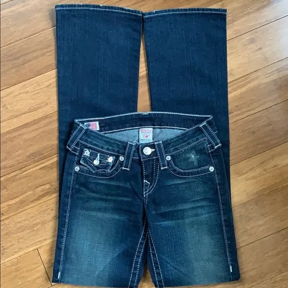 TRUE RELIGION Women’s Jinny Boot Cut Jeans Sz 25