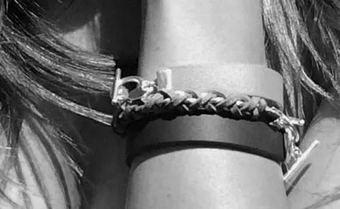 Turquoise Genuine Leather Color Band Bracelet