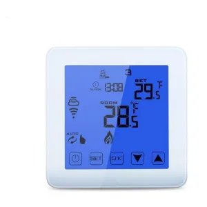 TUYA Smart Home Touch Screen Hub - WiFi Programmable Thermostat, Electrical and Water Heater Controller