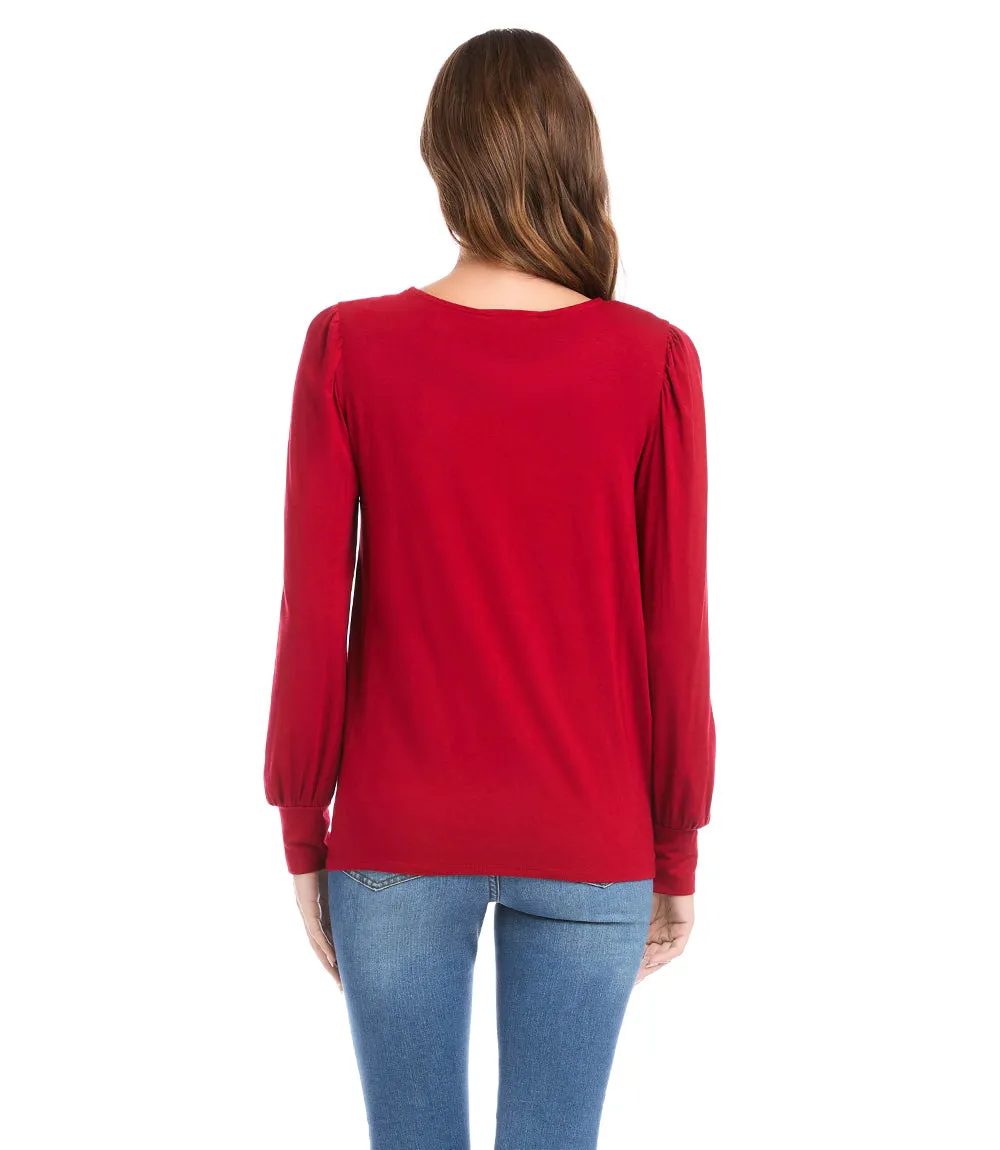 Twist Front Top
