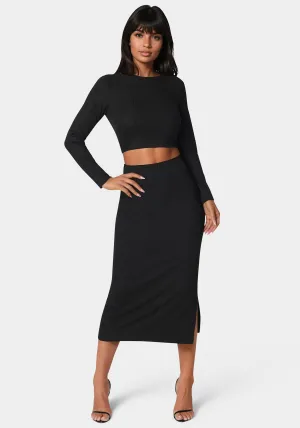Two Piece Rib Sweater Set
