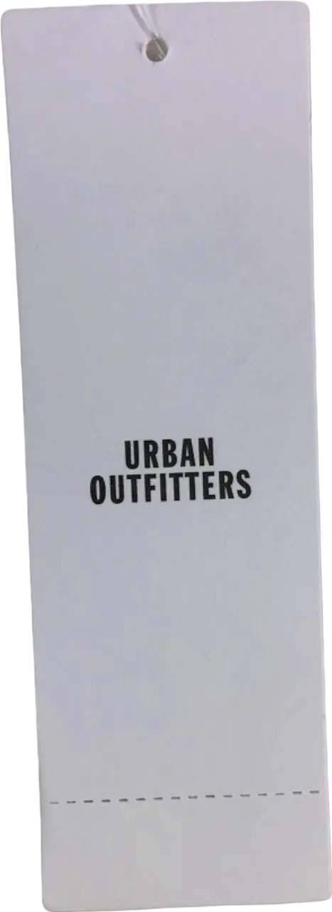 Urban Outfitters White Ribbed Sleeveless Midi Dress UK XL