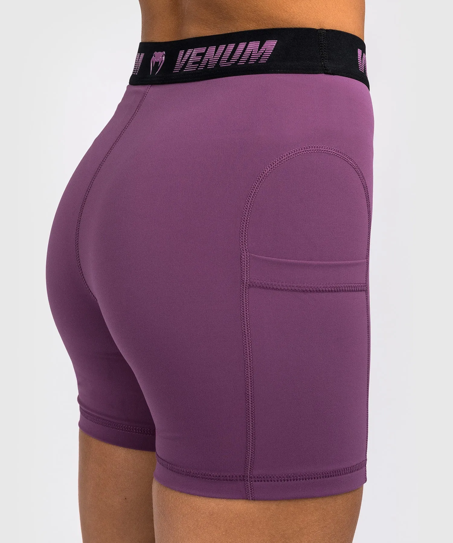 Venum Elevate Dames Lange Vale Tudo Short - Dusky Orchid