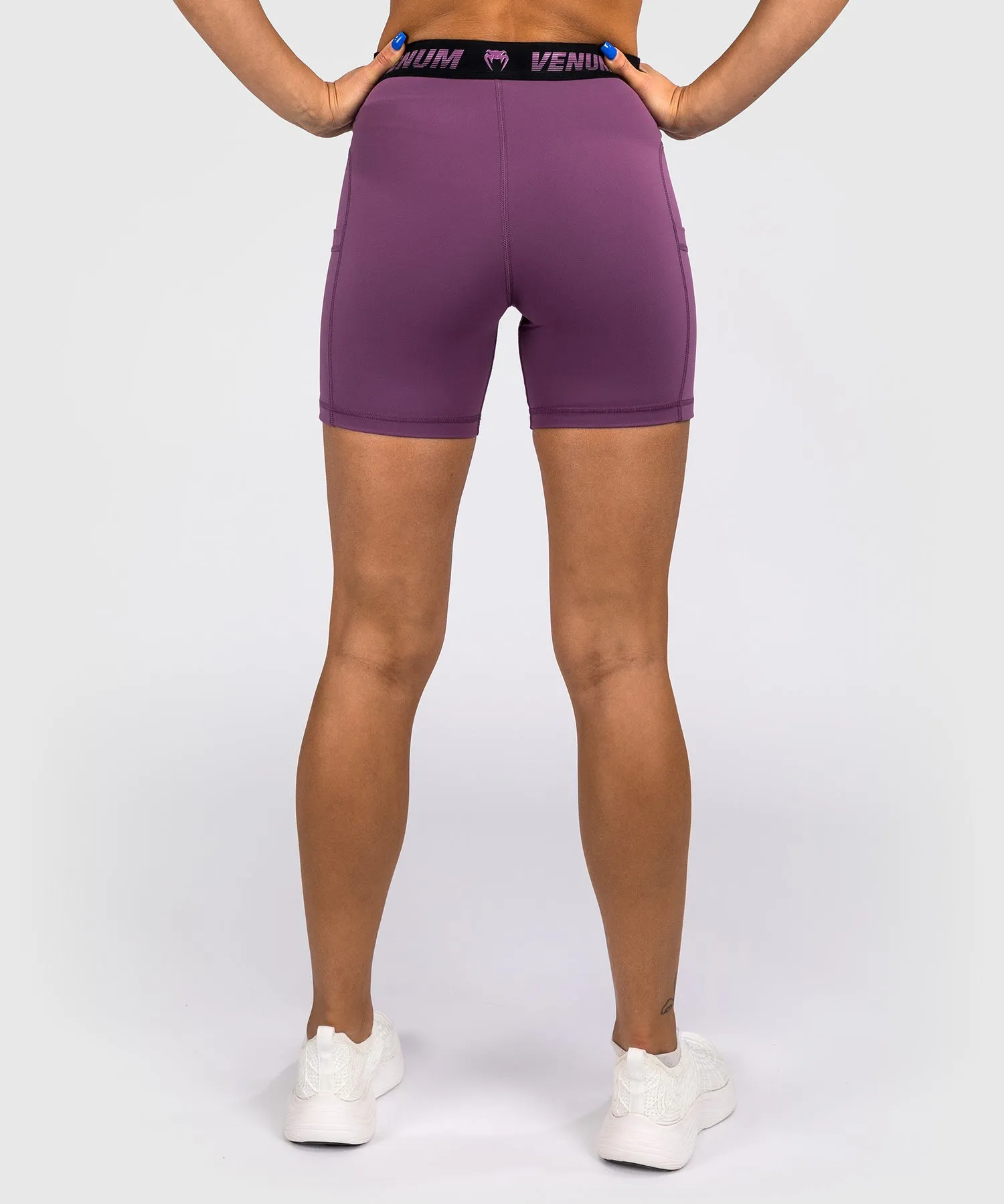 Venum Elevate Dames Lange Vale Tudo Short - Dusky Orchid