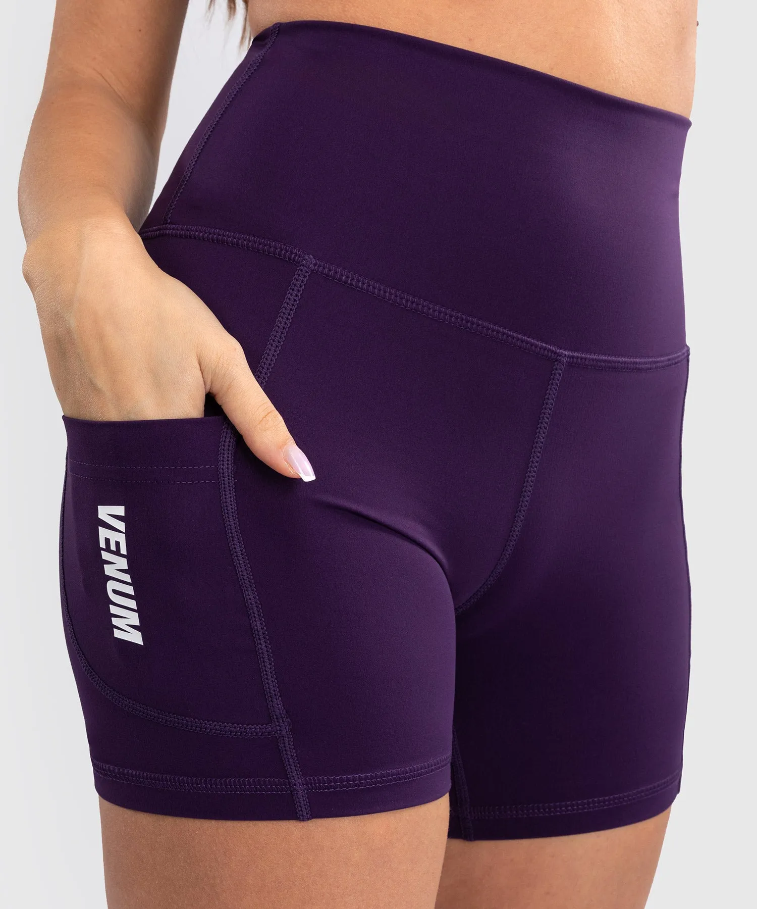 Venum Essential Fietsbroek Dames - Donkerpaars