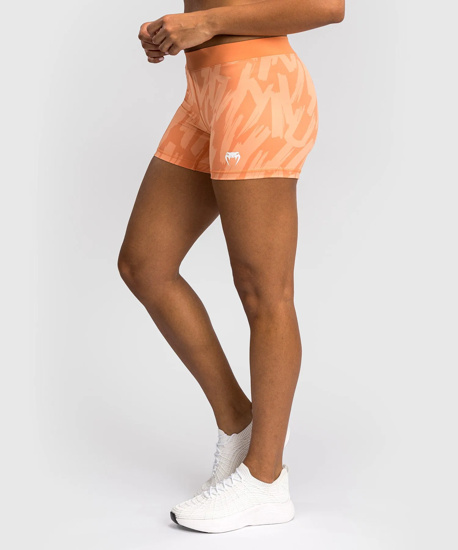 Venum Graffiti Compressieshorts voor Vrouwen - Fluweel Abrikoos
