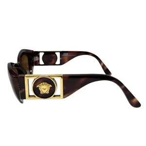 Versace Tortoise Oversized Sunglasses