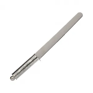 Victorinox Silver plated sharp serrated challah knife #1